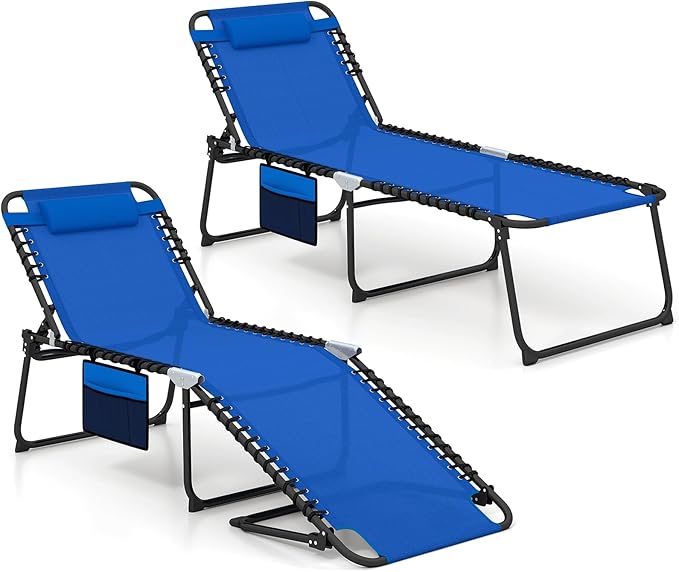 GYMAX Lounge Chair for Outside - Photo 1