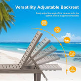 Outdoor Chaise Lounge Chair – Adjustable Waterproof Lawn Chair for Relaxation - Photo 3