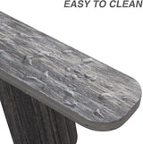 Adirondack Chair Outdoor, Oversized Patio Chair Poly Lumber, Weather Resistant & Heavy Duty, Fire Pits Chair for Porch - Photo 8