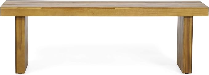 Christopher Knight Home Appling Outdoor Bench, Natural Stained
