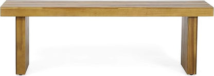 Christopher Knight Home Appling Outdoor Bench, Natural Stained
