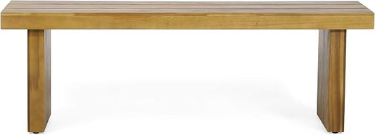 Christopher Knight Home Appling Outdoor Bench, Natural Stained