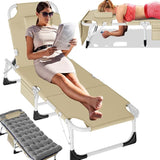 Slsy Folding Chaise Patio Lounge Chairs, Outdoor Reclining Patio Chairs - Photo 1