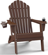 Plawdlik Folding Adirondack Chair [2026 Upgraded] - Photo 1