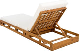 Christopher Knight Home Jossie Acacia Wood Chaise Lounge Chair Outdoor Set of 2 - Photo 6