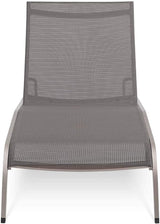 Modway Savannah Outdoor Patio Mesh Chaise Lounge Chair in Gray - Photo 5