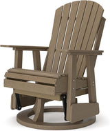 Signature Design by Ashley Hyland Wave Contemporary Swivel Glider Adirondack Chair with 360-Degree Swivel - Photo 7
