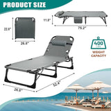 DoCred Folding Lounge Chair with Mattress - Photo 3
