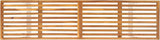 SAFAVIEH Outdoor Collection Monti Natural/White Solid Wood Bench, Ideal for Deck, Patio, Backyard, Sunroom - Photo 6