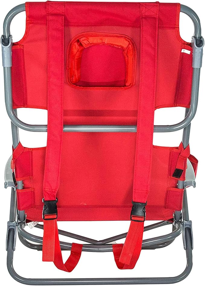 Ostrich On-Your-Back Portable 9.6-Pound Folding Reclining Outdoor Camping Lawn Chair with 5 Adjustable Positions - Photo 5