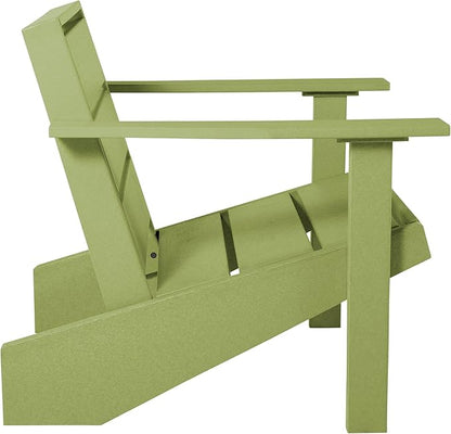 Haven Modern Adirondack Chair, Palm Green