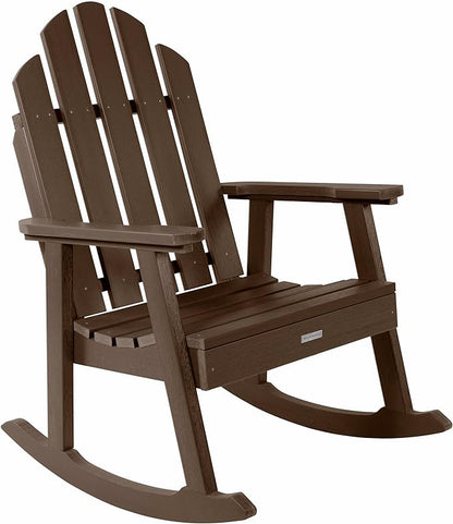 Highwood Classic Westport Garden Rocking Chair, Weathered Acorn