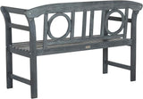 SAFAVIEH PAT6743A Outdoor Collection Moorpark 2 Seat Bench - Photo 5