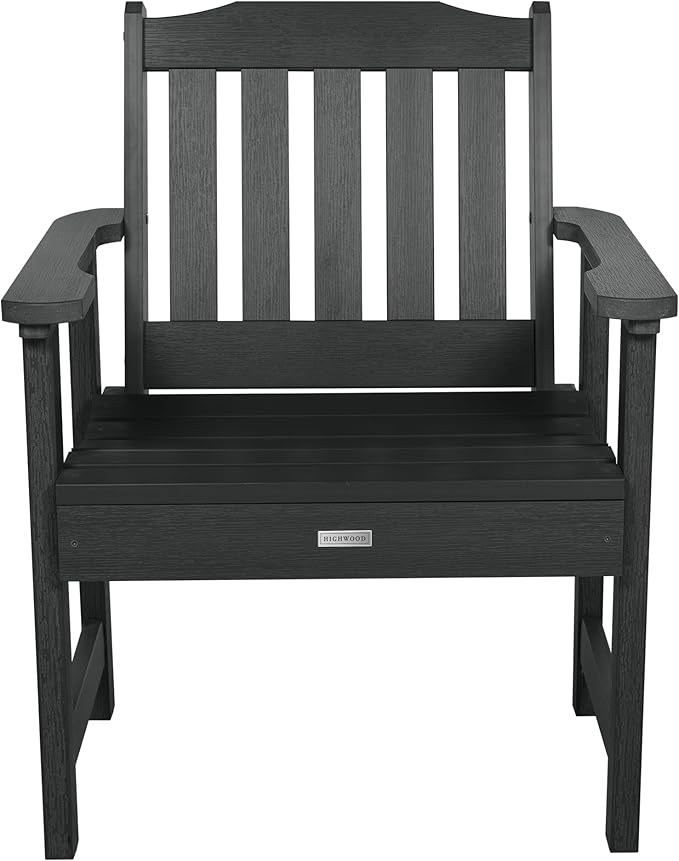 Highwood AD-CHGL1-BKE Lehigh Garden Chair, Black