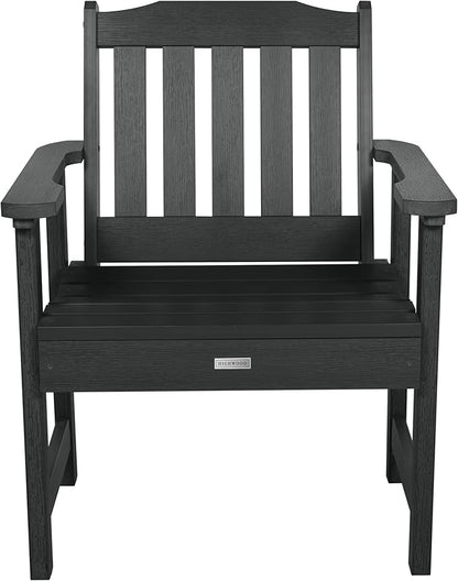Highwood AD-CHGL1-BKE Lehigh Garden Chair, Black
