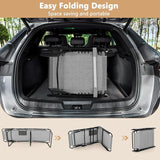 Giantex Patio Lounge Chairs for Outside - Folding Tanning Chair w/Headrest, 4 Adjustable Positions, Side Pocket - Photo 6