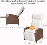 Grand patio Outdoor Recliner Air Pump 150° Lay Flat Reclining Chair with Independent Adjustable Back and Footrest - Photo 2