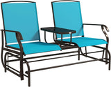 GOWE Outdoor Glider Bench with Center Table - Photo 1