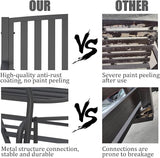 50" Outdoor Porch Glider Bench Patio Gliders - Photo 8