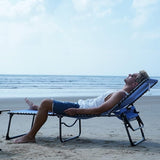 #WEJOY Folding Outdoor Chaise Lounge Chair, Adjustable Lightweight Portable Beach Lounge Chair for Patio, Pool, Lawn - Photo 8