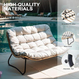 Crestlive Products Outdoor Loveseat 3PCS, Outdoor Sofa Set - Photo 5