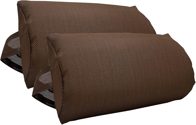 Zero Gravity Chair Set of 2 Replacement Pillow Headrest with Elastic Band - Photo 1