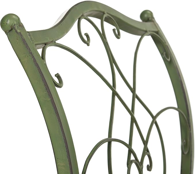 Safavieh Outdoor Collection Jovanna Antique Green 2 Seat Bench