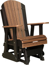 LuxCraft 2' Adirondack Glider Chair, Outdoor Glider Chair, Outdoor Glider Rocking Chair - Photo 1