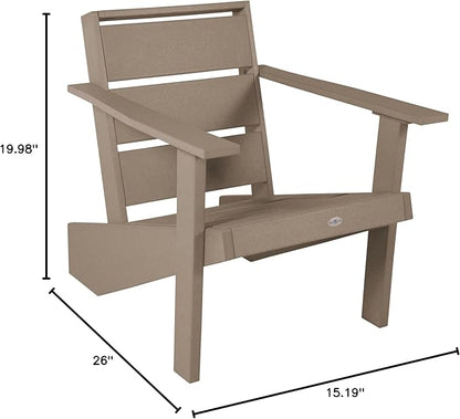 Haven Modern Adirondack Chair, Cabana Tan
