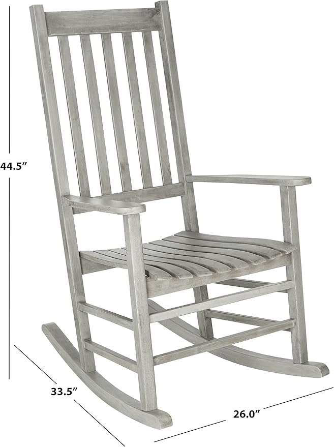 SAFAVIEH Outdoor Living Collection Shasta Rocking Chair