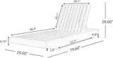 Christopher Knight Home Maril Acacia Wood Chaise Lounge Chair Outdoor, Adjustable Backrest Sun Lounger Recliner - Photo 4