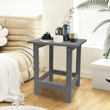 Outdoor Side Table, HDPS Single Adirondack Side Table Weather Resistant, Table for Adirondack Chair - Photo 2