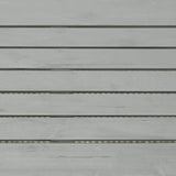 Walker Edison AZGWLSCH5GW Portofino 5 Piece Slat Back Patio Chat Set with UV Resistant Cushions, Grey Wash - Photo 7