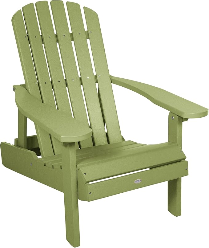 Cape Folding and Reclining Adirondack Chair, Standard, Palm Green