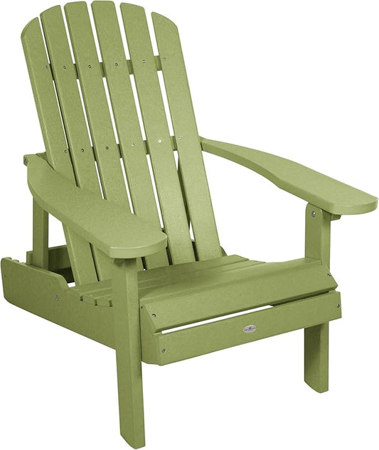 Cape Folding and Reclining Adirondack Chair, Standard, Palm Green