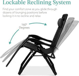 Best Choice Products Oversized Zero Gravity Chair, Folding Outdoor Patio Recliner - Photo 8