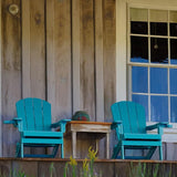 YEFU Adirondack Chair Set of 2, Folding Oversized Plastic Adirondack Chair with Cup Holder - Photo 7