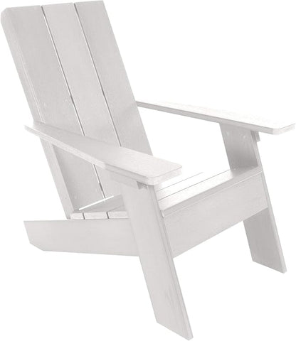 highwood Italica Modern Adirondack Chair, White