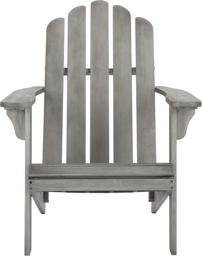 Safavieh PAT7027A Outdoor Collection Topher Teak Adirondack Chair