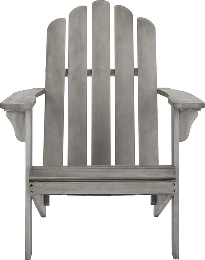 Safavieh PAT7027A Outdoor Collection Topher Teak Adirondack Chair