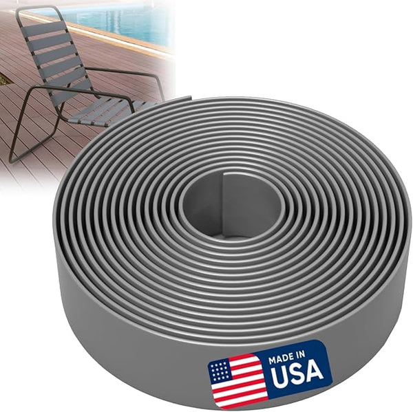 2 Inch Wide, 50ft Long Vinyl Strap - Replacement Straps for Patio Chairs - Vinyl Strapping for Patio Furniture Repair - Photo 1