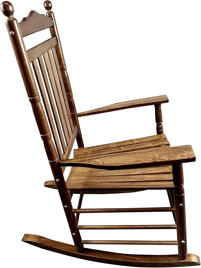 Balcony Porch Adult Rocking Chair Oak LX550