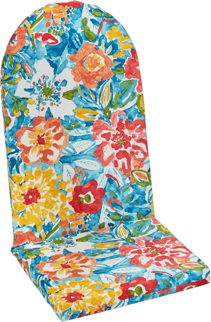 BrylaneHome Adirondack Chair Cushion - 44" L x 18" W x 2" H - Patio & Outdoor - Water - Photo 1