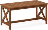 Furinno FG18111 Tioman Coffee Table, X-Leg, Natural - Photo 5
