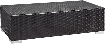Modway Convene Outdoor Patio Coffe Table, Espresso