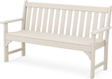 POLYWOOD Vineyard 60-Inch Bench, Sand - Photo 1