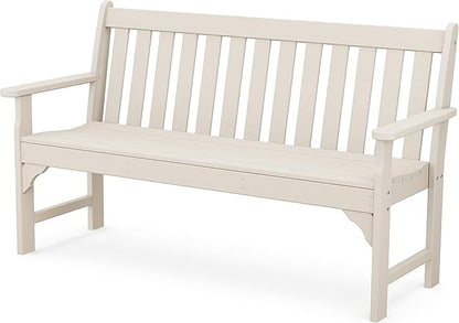 POLYWOOD Vineyard 60-Inch Bench, Sand