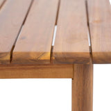 Christopher Knight Home Canape Acacia Wood Outdoor Coffee Table, Modern Coffee Table for Patio Furniture Set - Photo 8