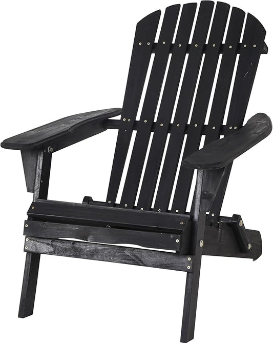 PayLessHere Adirondack Chairs, Weather Resistant Patio Chairs with Pinewood Wooden Textured for Patio Lawn Garden Backyard Deck Pool Beach Fire Pit