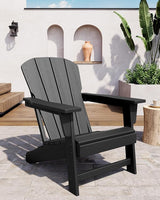Modern HDPE Plastic Adirondack Chair - Oversize 380 LB Poly Lumber Weather Resistant Firepit Chair - Outdoor Patio - Photo 6